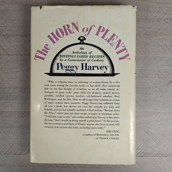 The Horn Of Plenty By Peggy Harvey Vintage Hardcover Cookbook 1964 - Picture 2 of 9
